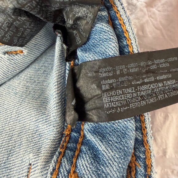 Zara Marine Straight Jeans - Size 2 - Picture 6 of 6